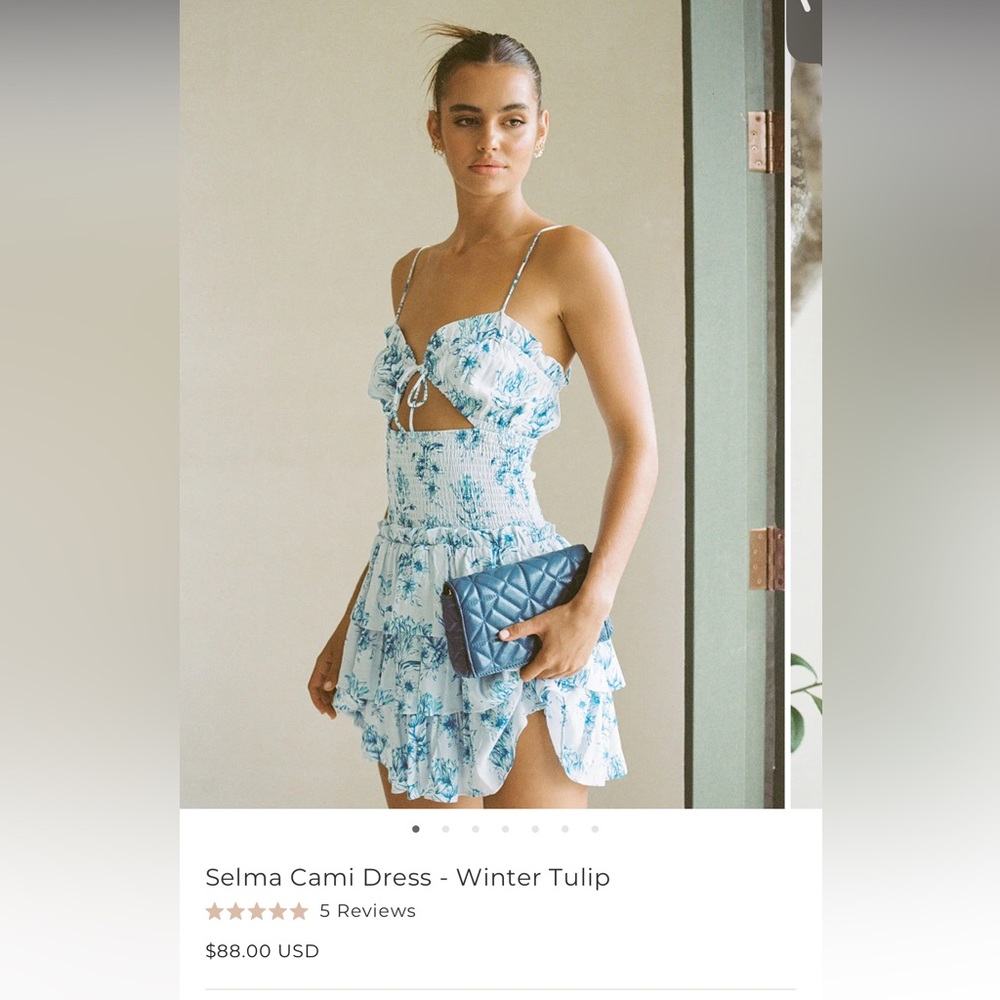 Semi Cami Dress Small (US 4/ AUS 8)